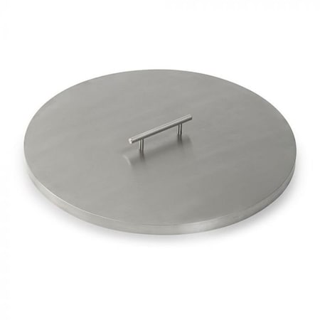 22 Round Stainless Steel Drop-In Pan Cover